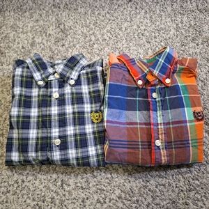 Chaps Toddler Long Sleeve Button Shirt Size 3T